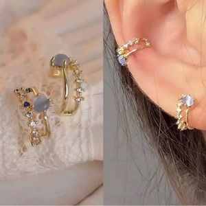 NEW CATS EYE STONE EARRINGS